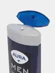 Гель для душа AURA Men 3в1 Экстра свежесть с таурином и ментолом 380мл