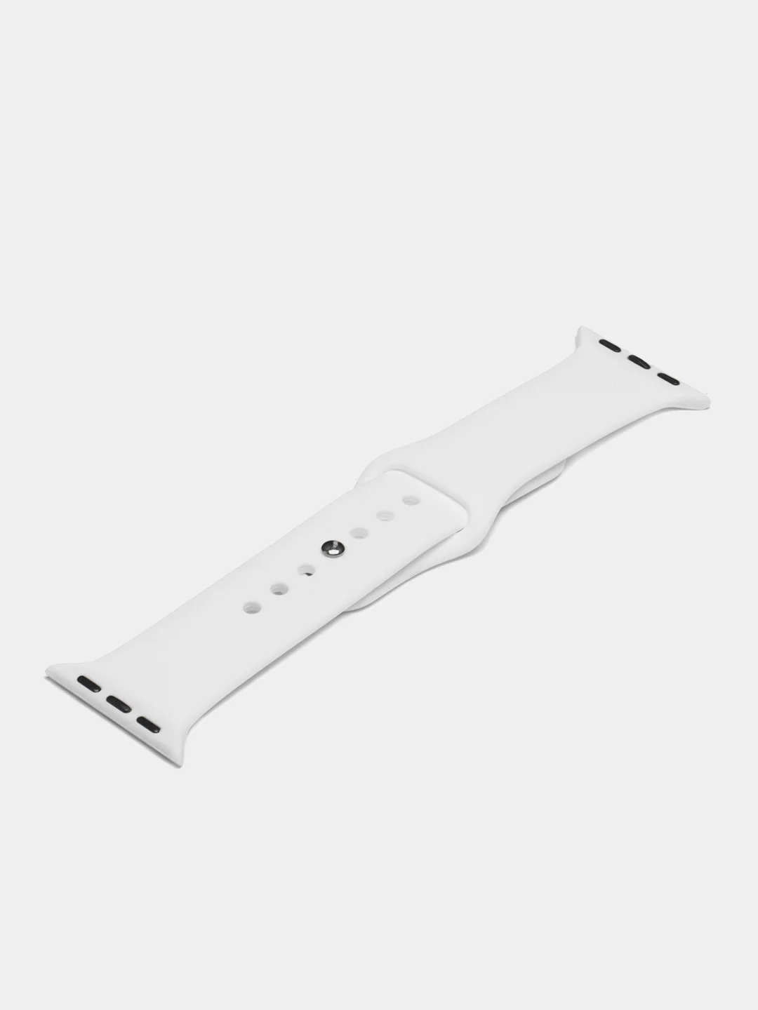 Пудровый силиконовый ремешок для Apple Watch