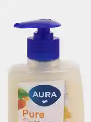 AURA Pure Cotton Крем-мыло 2в1 для рук и тела Хлопок и мёд 300мл