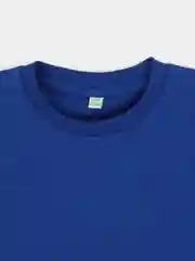 Синий футболка, лонгслив детский длинный рукав, 100% хлопок