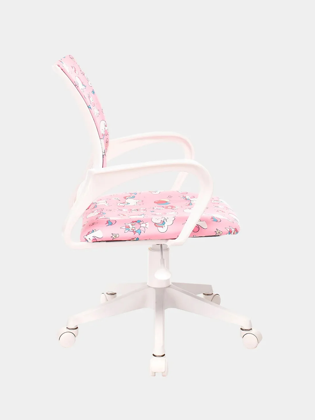 Розовый компьютерное кресло детское Бюрократ Burokids 1W