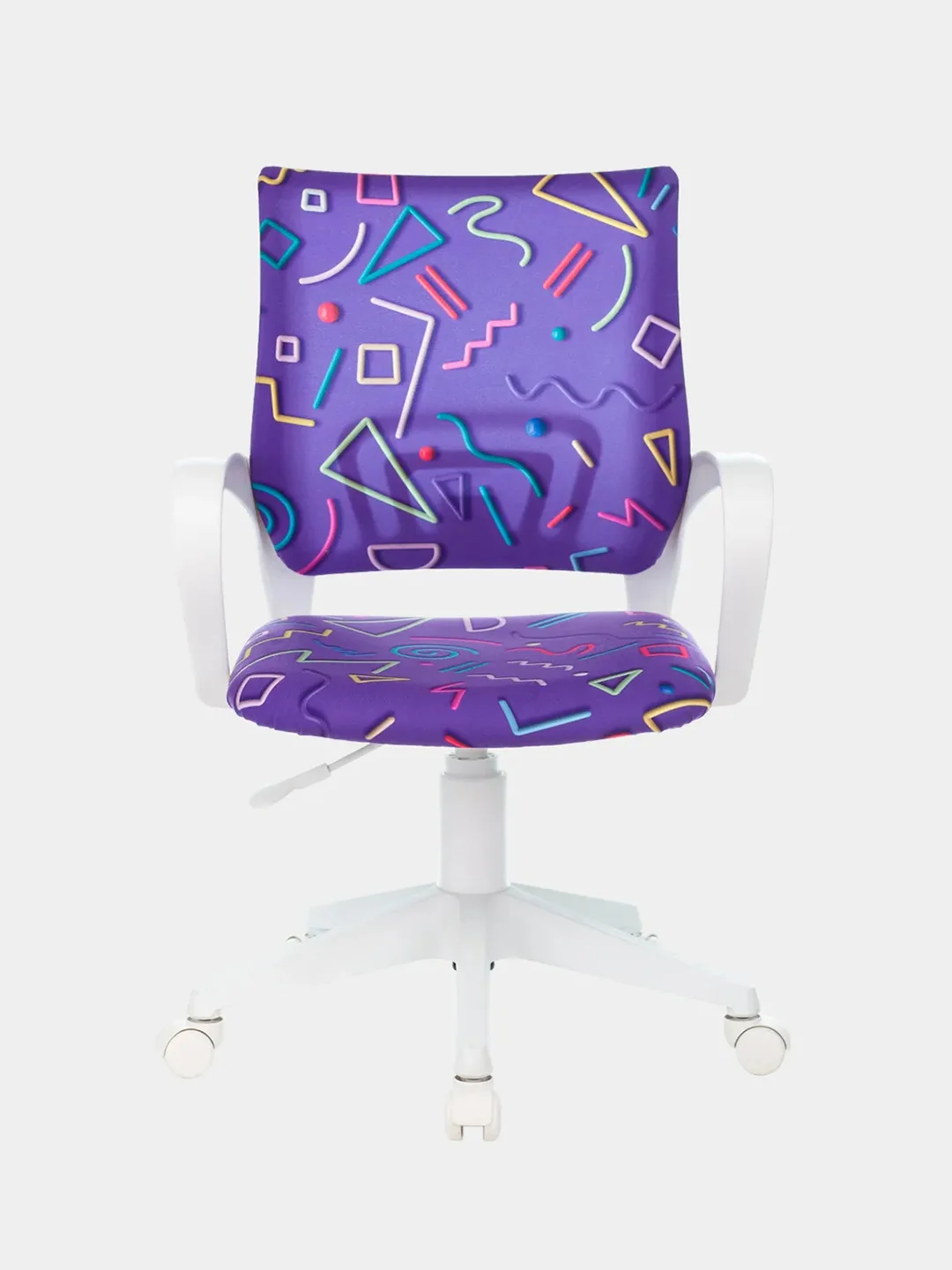 Фиолетовый компьютерное кресло детское Бюрократ Burokids 1W