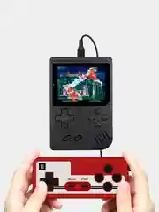Черный игровая портативная мини приставка 400 игр в 1, 3", LCD, с джойстиком