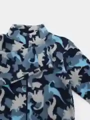 Серый джемпер флисовый