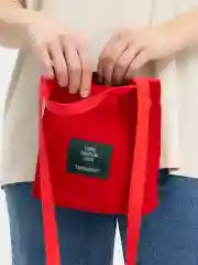 Красный сумка шоппер ,мини шоппер через плечо, сумка женская
