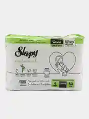 Подгузники детские Sleepy Natural, размер № 4, 7-14 кг, 30 штук