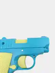 Голубой пистолет детский игрушечный, антистресс