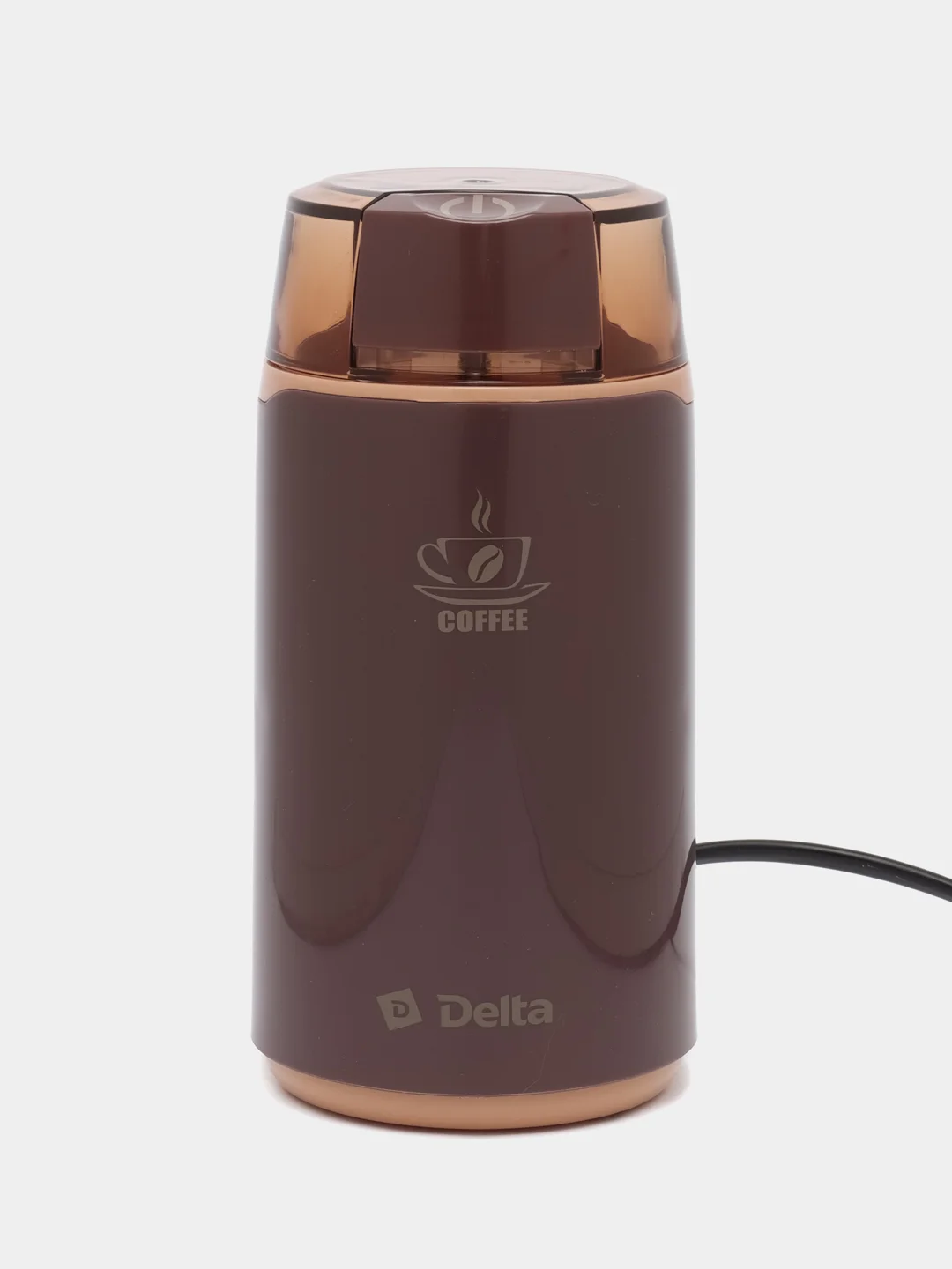 Коричневый кофемолка электрическая DELTA DL-087К, 250Вт