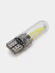 Белый лампа габаритов номера салона (габаритная) светодиодная T10 W5W 12 V, LED COB, без цоколя