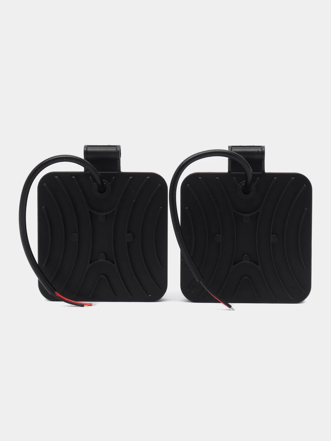 Красный фсо вспышки фары противотуманные дополнительные 12V 48W 4 цвета 85*85*16 мм 1-2 штуки