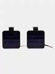 Синий фсо вспышки фары противотуманные дополнительные 12V 48W 4 цвета 85*85*16 мм 1-2 штуки