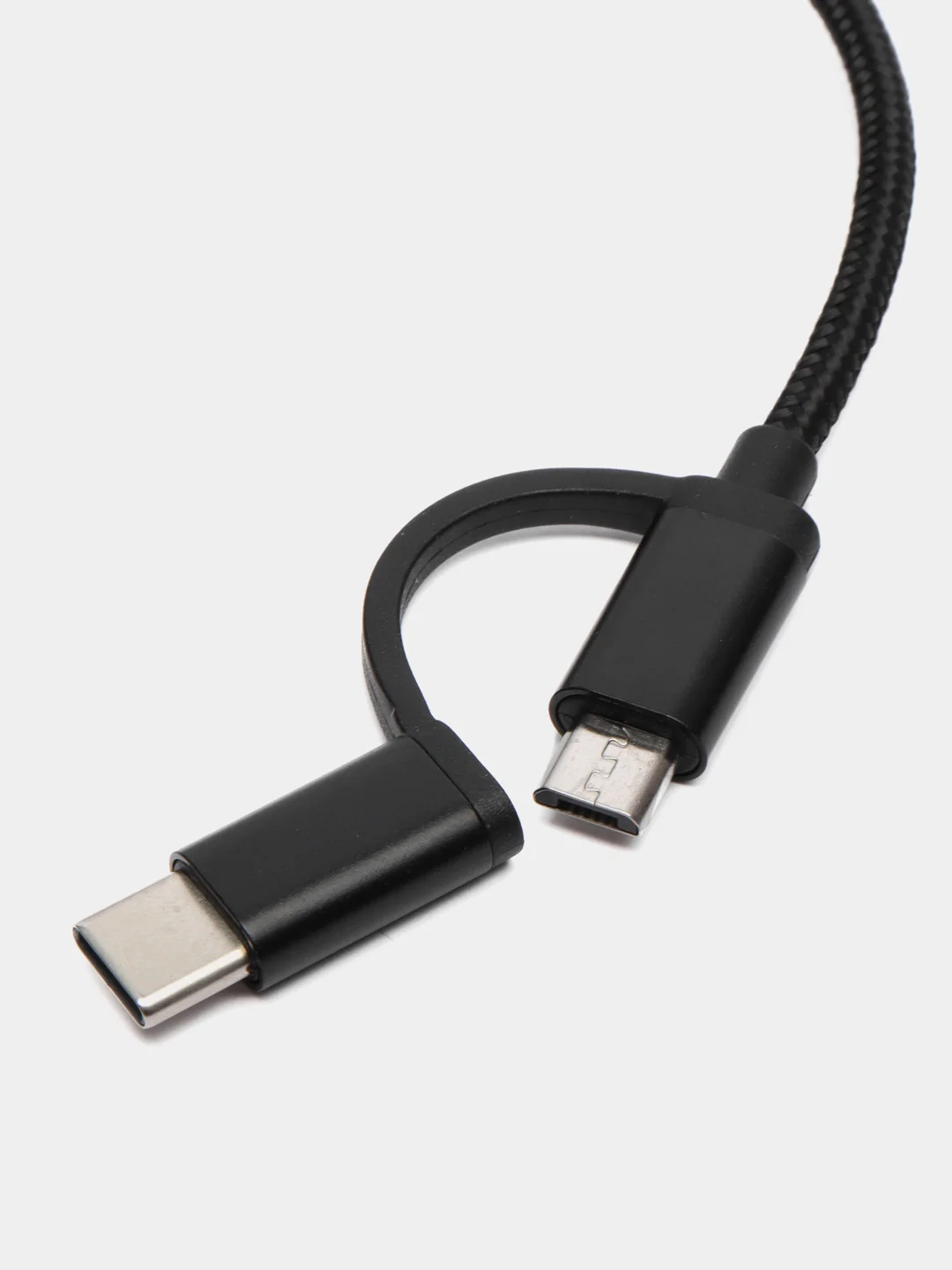Кабель-адаптер 2 в 1 переходник USB 3.0 к Micro USB, Type C