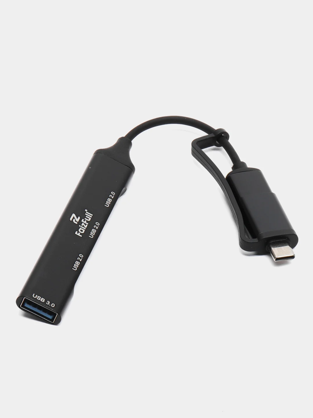 USB-хаб 2в1, разветвитель на 4 порта, Type-C, переходник Hub 3.0, концентратор