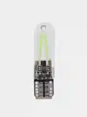 Зеленый лампа габаритов номера салона (габаритная) светодиодная T10 W5W 12 V, LED COB, без цоколя