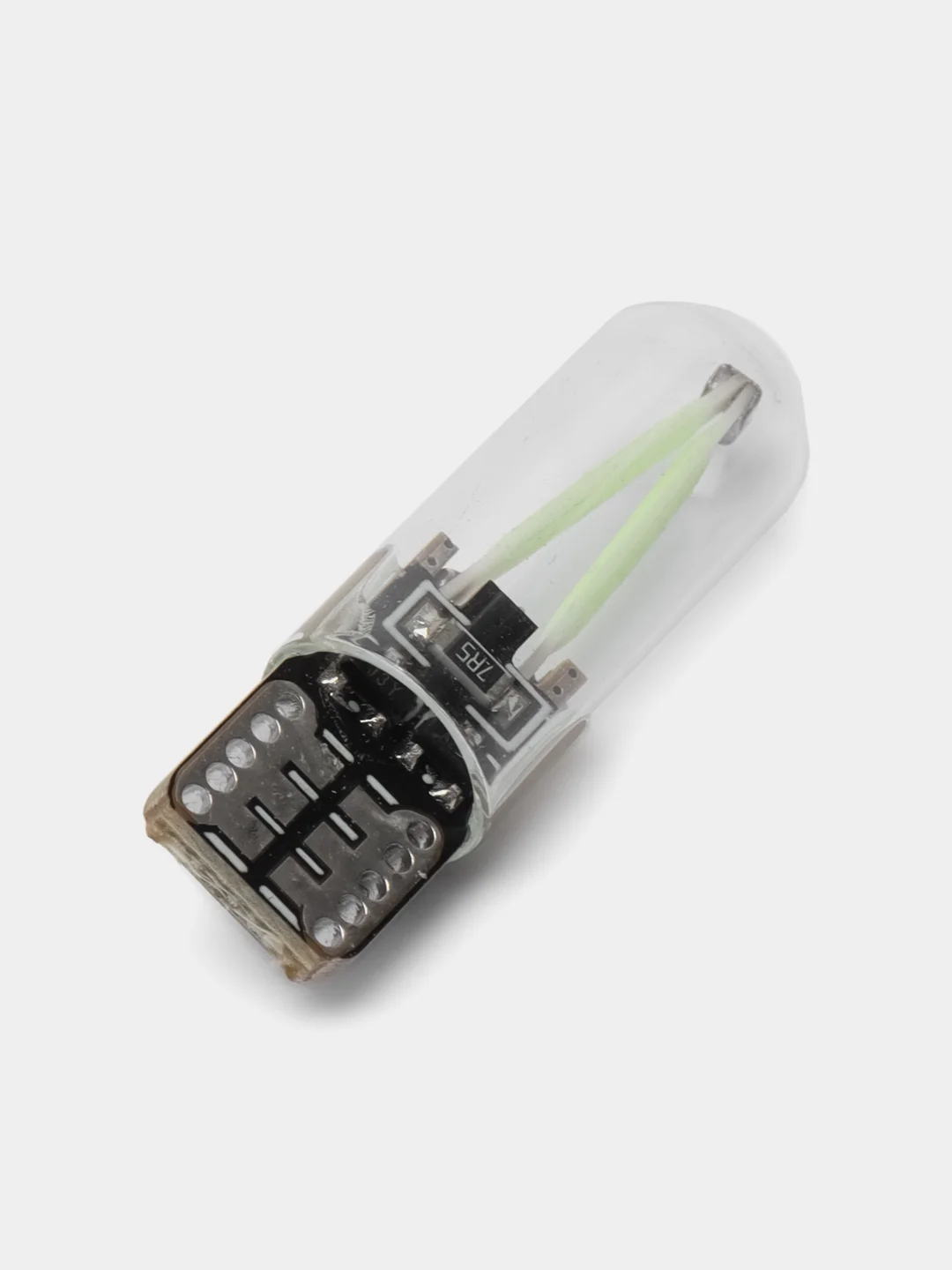 Ледяной лампа габаритов номера салона (габаритная) светодиодная T10 W5W 12 V, LED COB, без цоколя