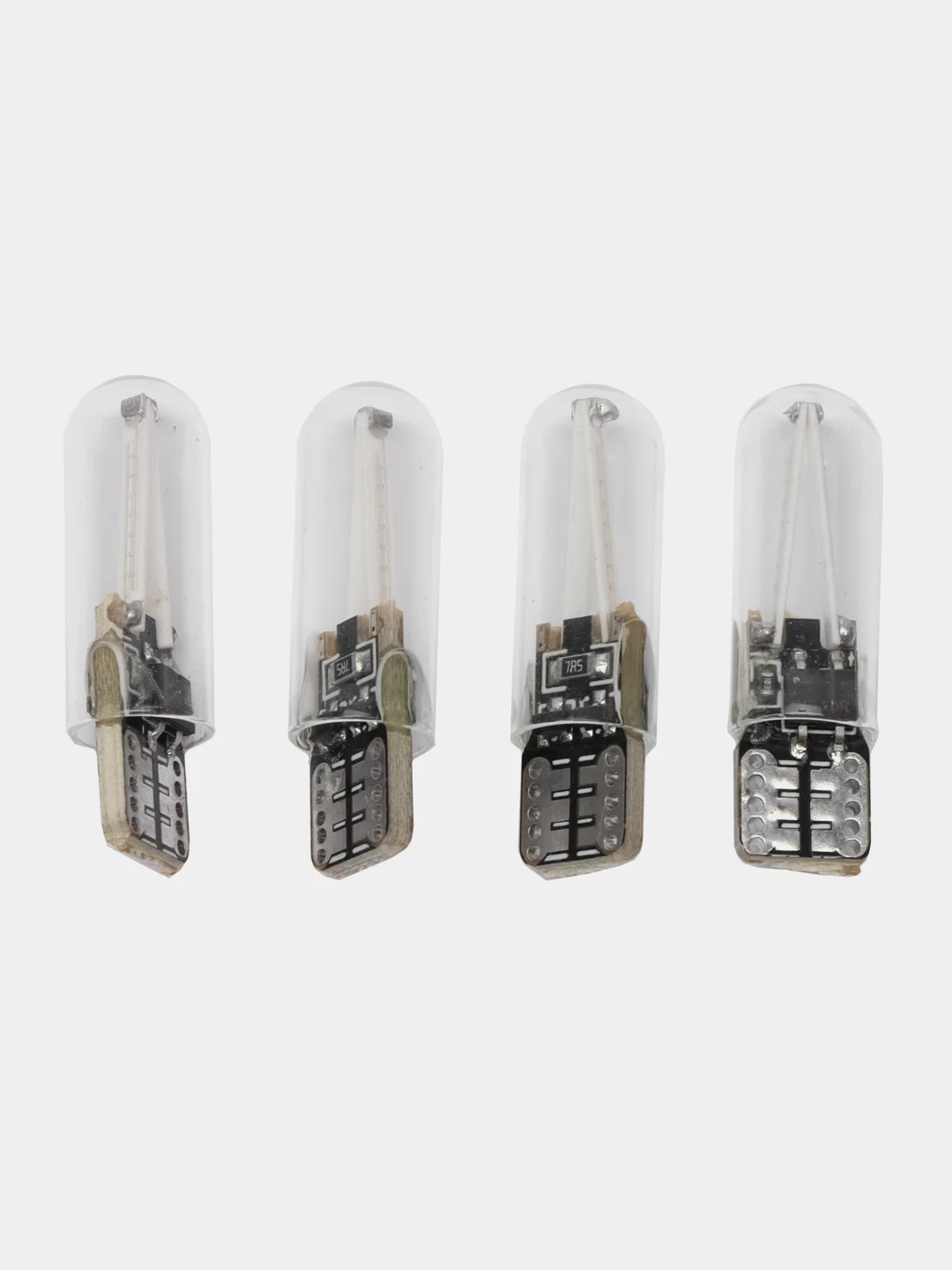 Синий лампа габаритов номера салона (габаритная) светодиодная T10 W5W 12 V, LED COB, без цоколя