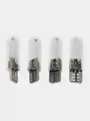 Синий лампа габаритов номера салона (габаритная) светодиодная T10 W5W 12 V, LED COB, без цоколя