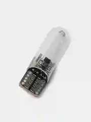 Синий лампа габаритов номера салона (габаритная) светодиодная T10 W5W 12 V, LED COB, без цоколя