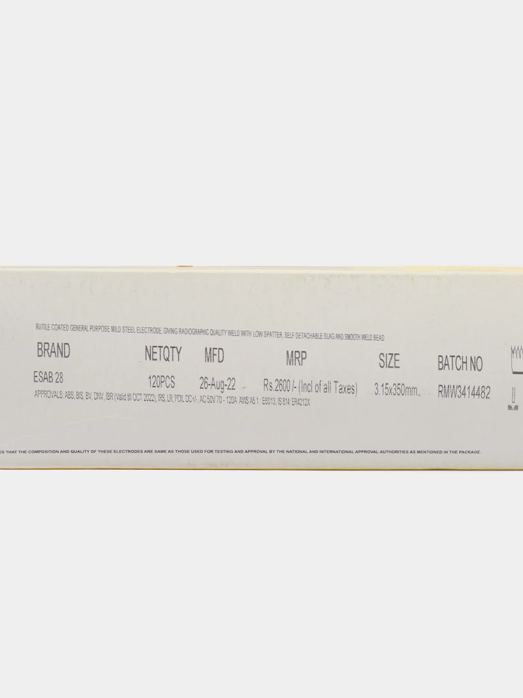 Электрод ESAB 28 d.3.15x350mm 3,6кг