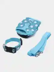 Упряжка для кота XS (голубая)