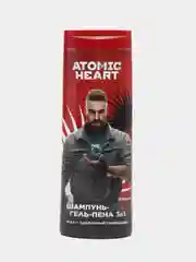 Увлажняющий шампунь-гель-пена 3в1 Atomic Heart, 400 мл