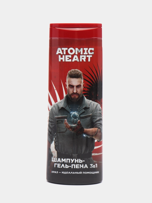 Увлажняющий шампунь-гель-пена 3в1 Atomic Heart, 400 мл
