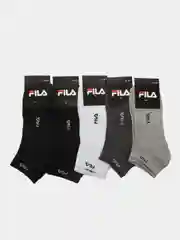 Разноцветный носки мужские короткие Fila 5 пар. Размер 41-47