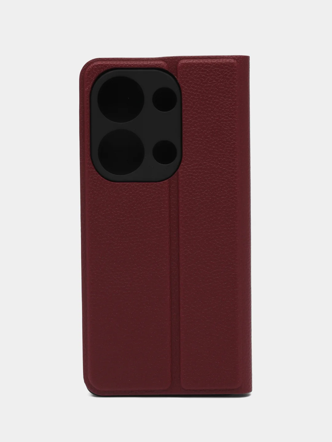 Бордовый чехол книжка Xiaomi Redmi Note 13 Pro 4g / Сяоми Редми Нот 13 Про