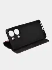 Бордовый чехол книжка Xiaomi Redmi Note 13 Pro 4g / Сяоми Редми Нот 13 Про