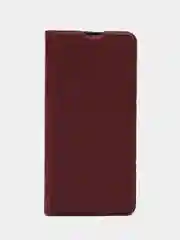 Бордовый чехол книжка Xiaomi Redmi Note 13 Pro 4g / Сяоми Редми Нот 13 Про