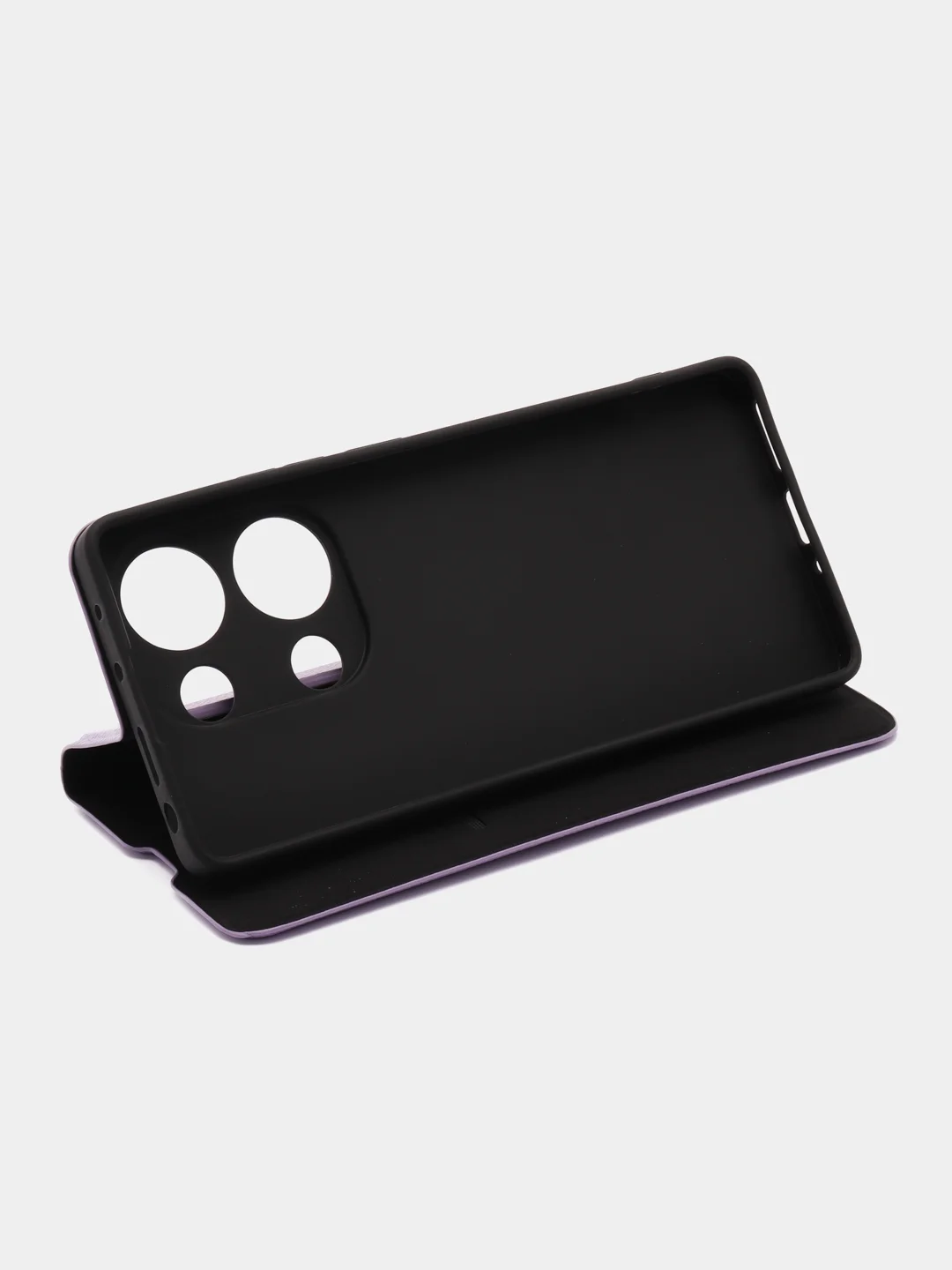 Фиолетовый чехол книжка Xiaomi Redmi Note 13 Pro 4g / Сяоми Редми Нот 13 Про