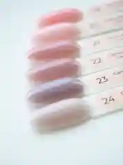 Набор гель-лаков нюд TNL Camouflage Creme, 6 шт
