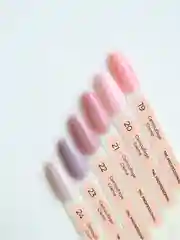 Набор гель-лаков нюд TNL Camouflage Creme, 6 шт