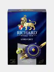 Чай листовой чай Richard "Lord Grey", крупнолистовой, цейлонский, рассыпной, заварочный, 180 г