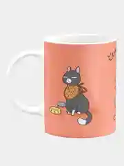 Кружка керамическая Семейное положение-есть кот