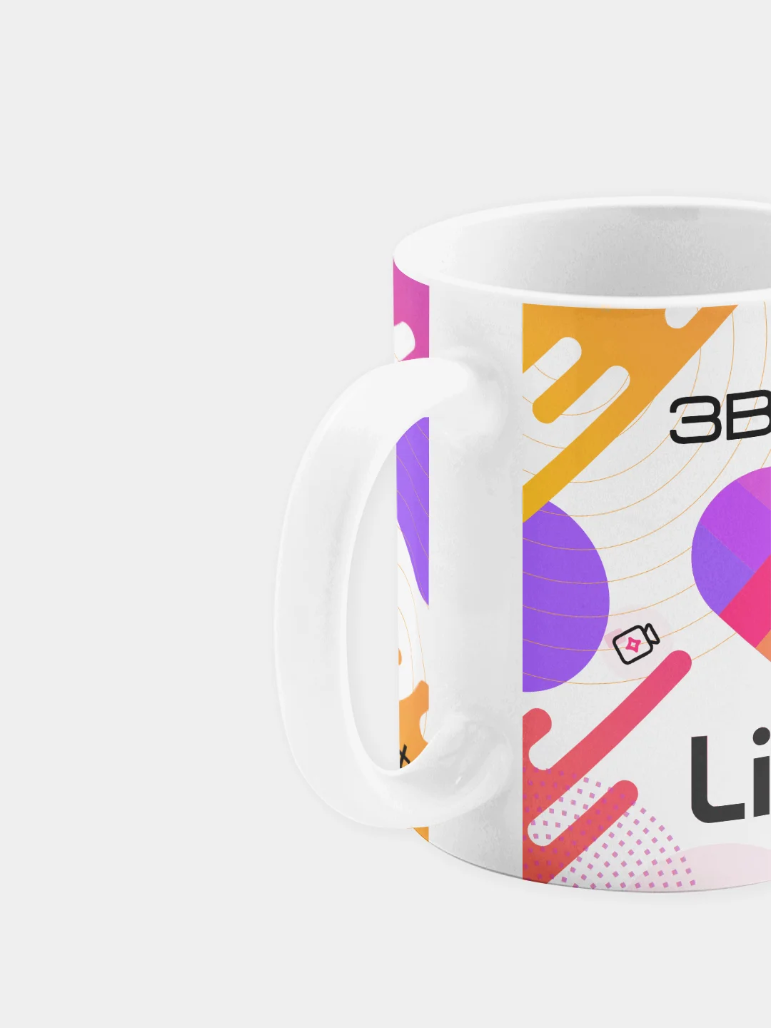 Кружка керамическая Звезда Likee