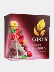 Чай в пирамидках Curtis "Summer Berries", травяной, 20 штук