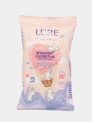 Lure Влажные салфетки, 15 шт