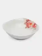 Салатник керам, квадр, 23 см, 1.2 л, Розы, Daniks, 17-023