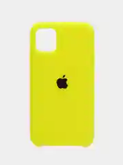Желтый чехол Silicon Case на IPhone 11/12/13/14/15/Pro/Pro Max