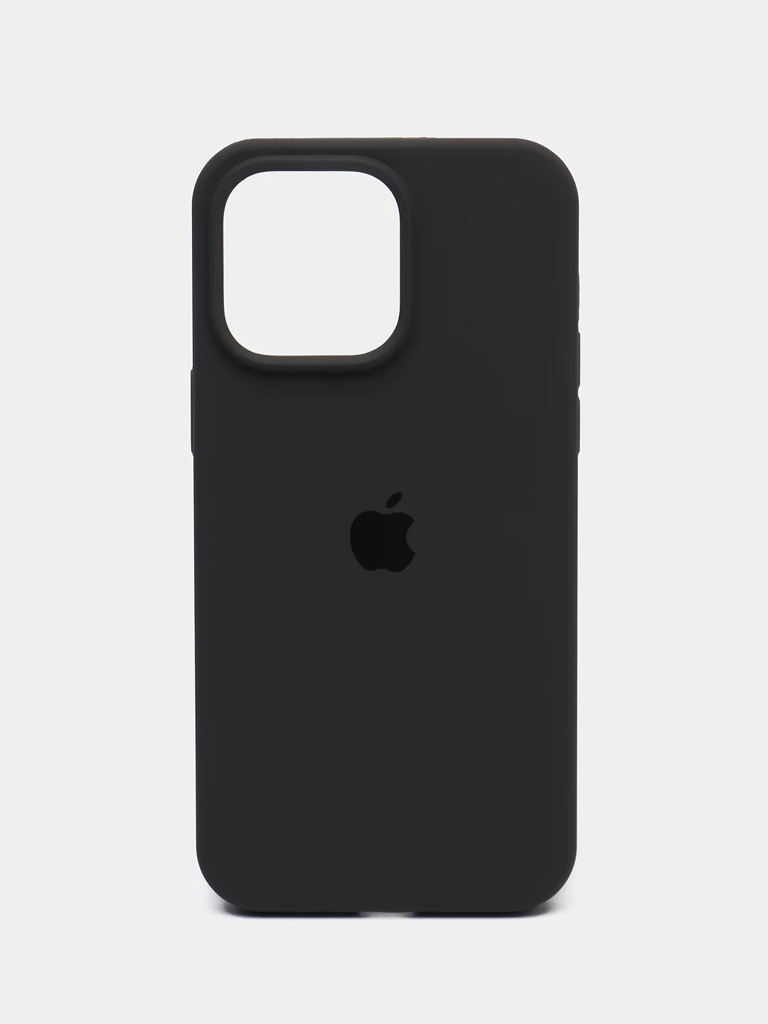 Угольный чехол Silicon Case на IPhone 11/12/13/14/15/Pro/Pro Max