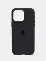 Угольный чехол Silicon Case на IPhone 11/12/13/14/15/Pro/Pro Max