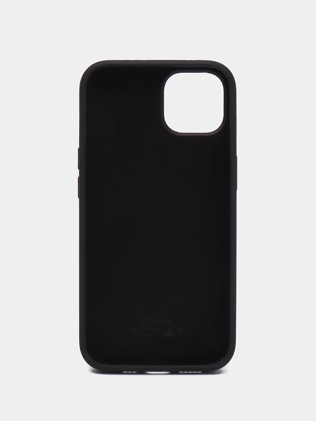 Черный чехол Silicon Case на IPhone 11/12/13/14/15/Pro/Pro Max