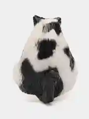 Кот рыбак белый с черными пятнами