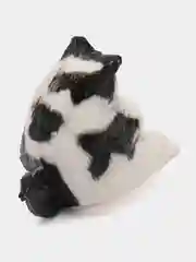 Кот рыбак белый с черными пятнами