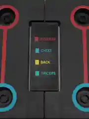 Складная платформа для отжиманий от пола с упорами на разные группы мышц