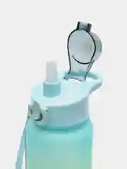 Голубой бутылка для воды 1 литр