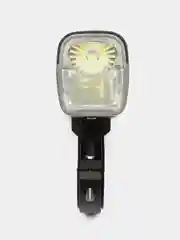 Черный фонарь светодиодный USB 1000 lm, 4800 mAh для велосипеда, самоката с аккумулятором