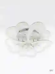 Управляемая потолочная люстра светодиодная без пульта Estares СRYSTAL 60W ON/OF,до 20 кв.м