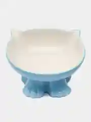 Лазурный миска керамическая, для кошки и собак